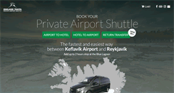 Desktop Screenshot of airportshuttleiceland.com